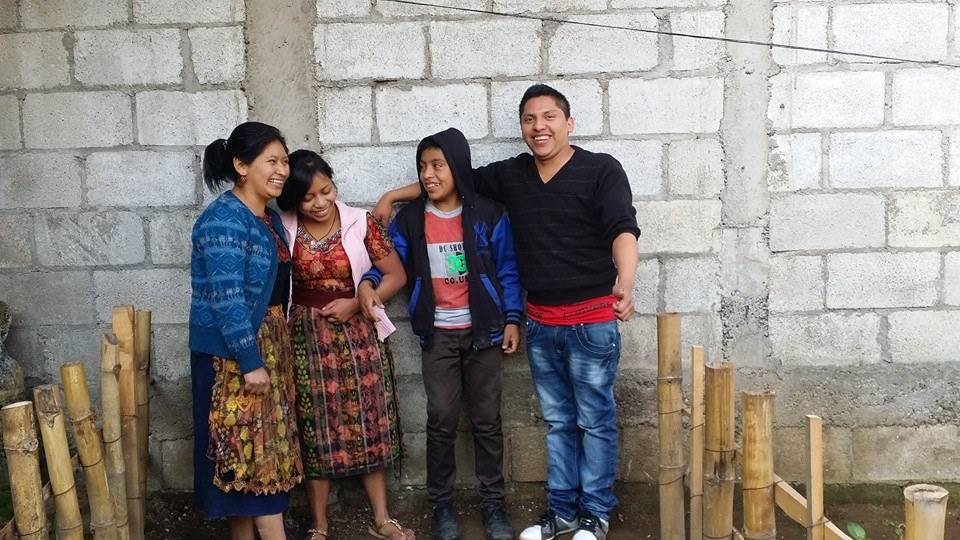 Guatemalans smiling