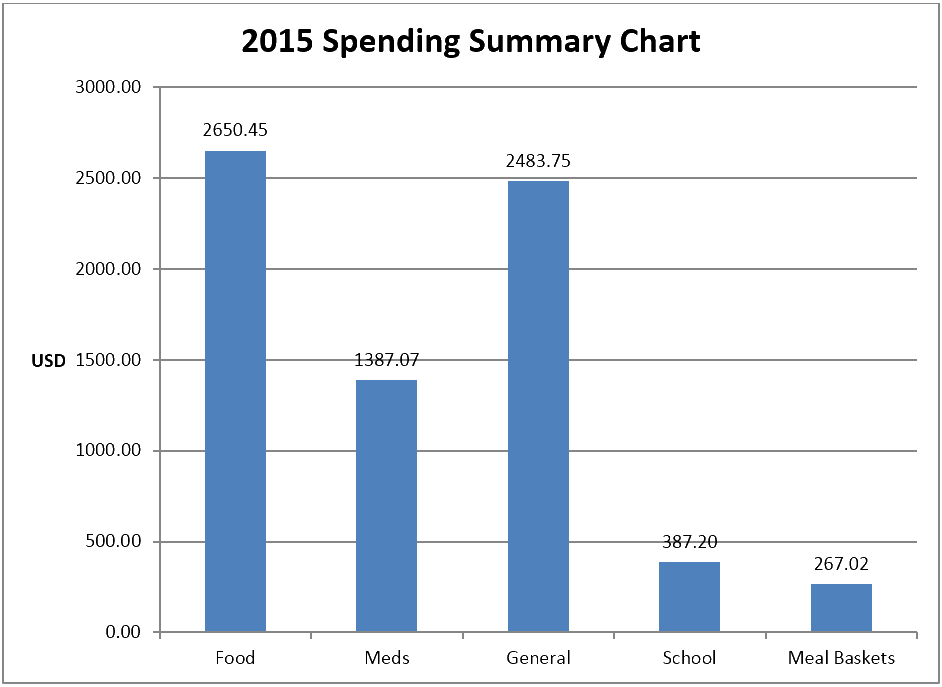 Graph of finances