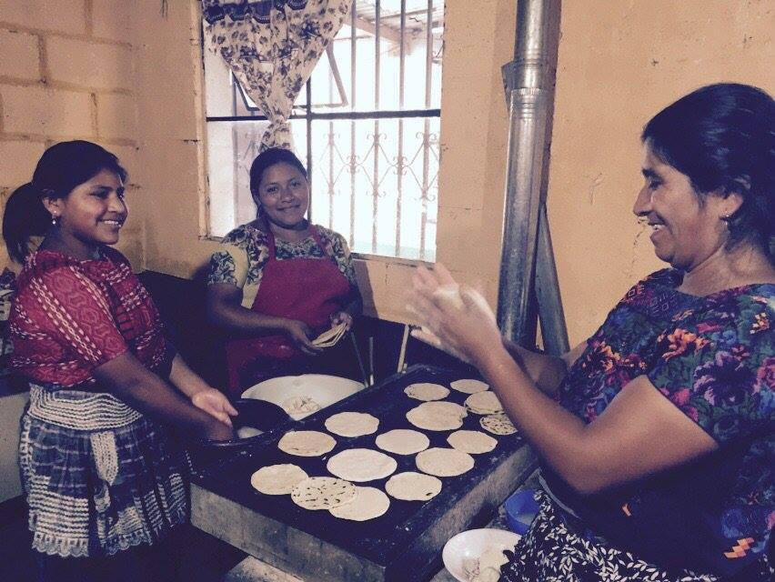Cooking in Guatemala